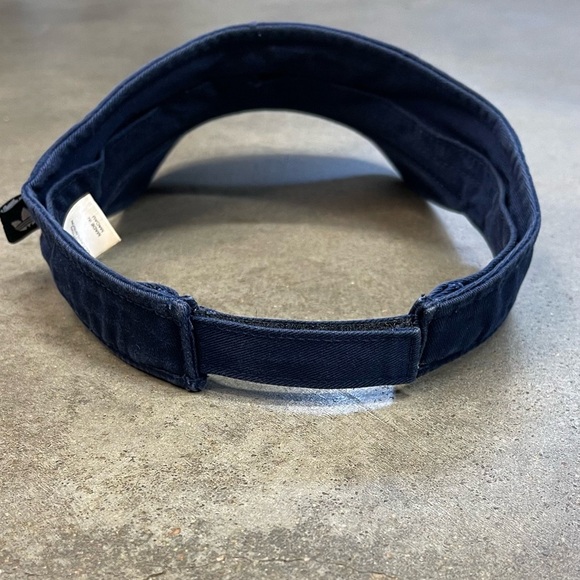 Vintage 90s Adidas Trefoil Logo Visor Hat Cap Retro Hip Hop Y2K Unisex - Picture 3 of 7